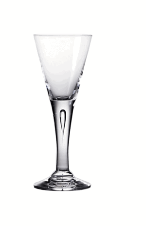 DARTINGTON CRYSTAL SHARON SHERRY GLASS